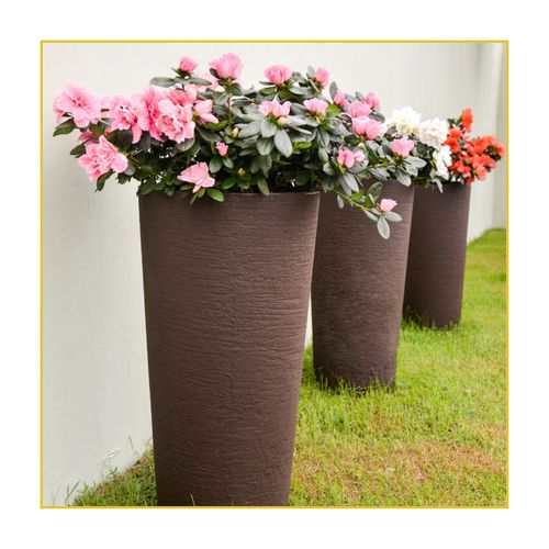 Vaso Japi Europa Conico Cafe 21X56X33Cm JVECK33