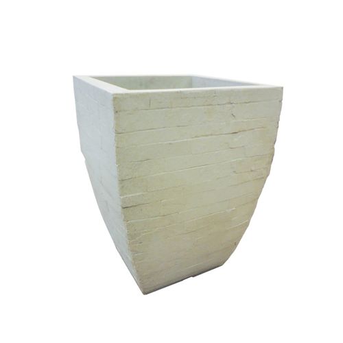 Vaso Japi Minas Stone Cimento 22x43x33Cm JVMSC33