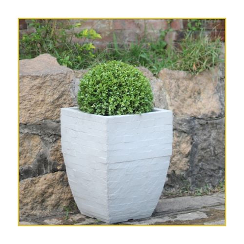 Vaso Japi Minas Stone Cimento 22x43x33Cm JVMSC33