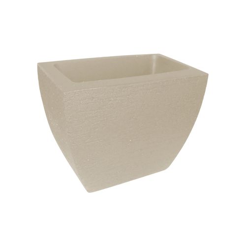 Vaso De Parede Japi Moderno Cimento 25x15x20Cm JVPMC25