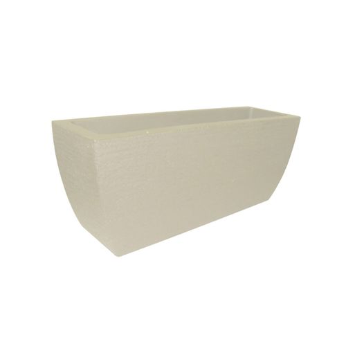 Vaso De Parede Japi Moderno Cimento 50x15x20Cm JVPMC50