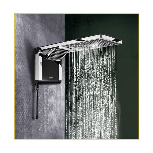 Chuveiro Lorenzetti Acqua Duo Flex Black/Cromado 220V 6800W 7510119