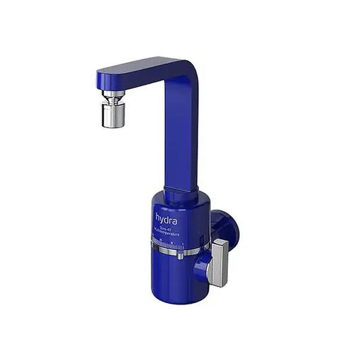 Torneira Hydra Slim Elétrica 4T Parede Azul 220V 5500W TPSL.4.552AZ
