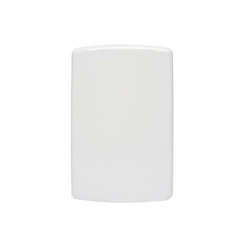 Placa Iriel Duale UP 4x2 Cega Branca 850232