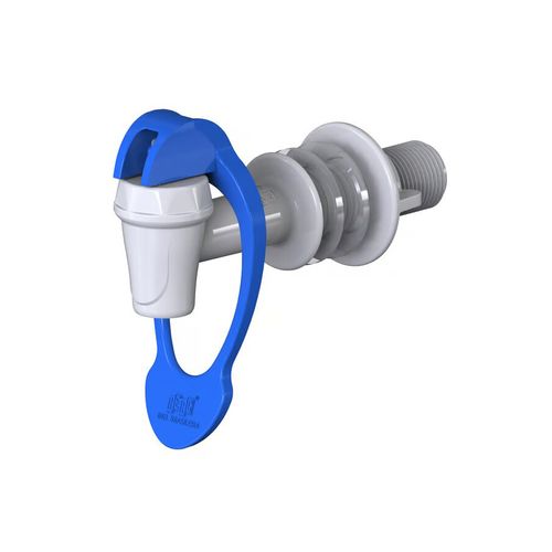 Torneira Herc PVC 1118 Para Filtro 3/8 Azul/Branco 1362