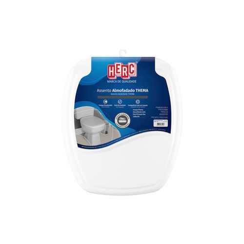 Assento Herc Thema/Monte Carlo/Fit/Prim Almofadado Branco 2395