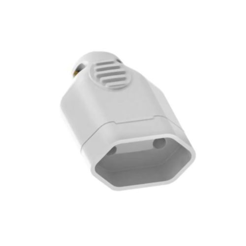 Plugue Ilumi 2P Femea Branco 10A 1444