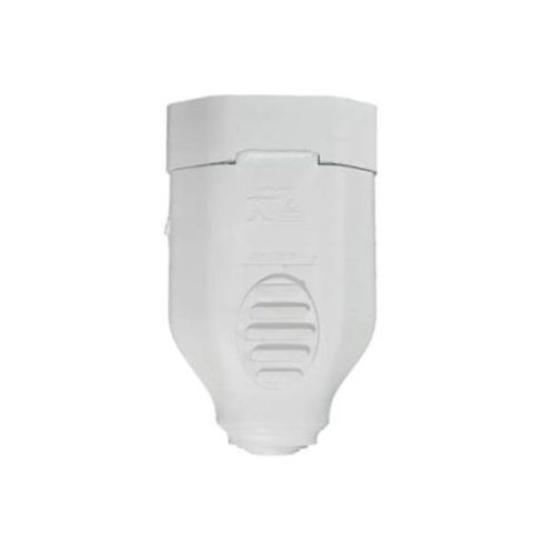 Plugue Ilumi 2P Femea Branco 10A 1444