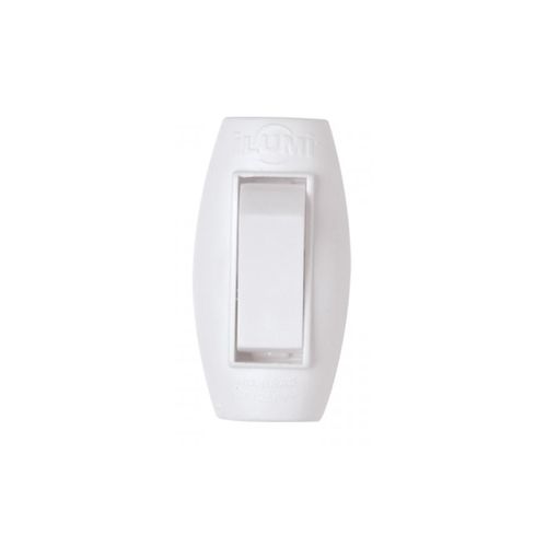 Interruptor Ilumi Meio Cordao Simples Pera 6A Branco 1647