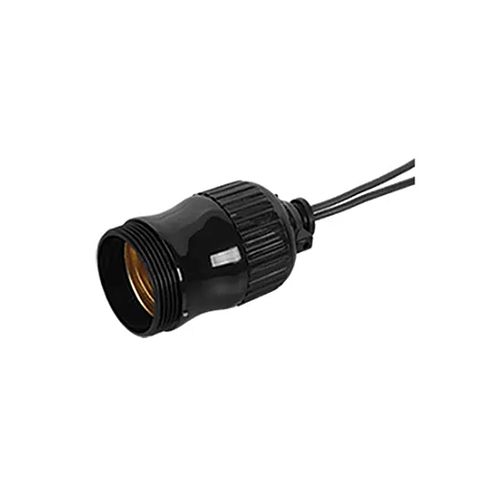 Soquete Ilumi C/Rabicho Preto 2A 250V 1610