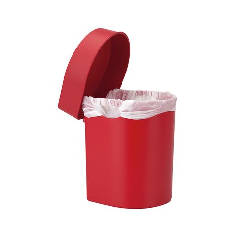Lixeira de Pia Ou Hide Vermelho 3,5 Litros LX710