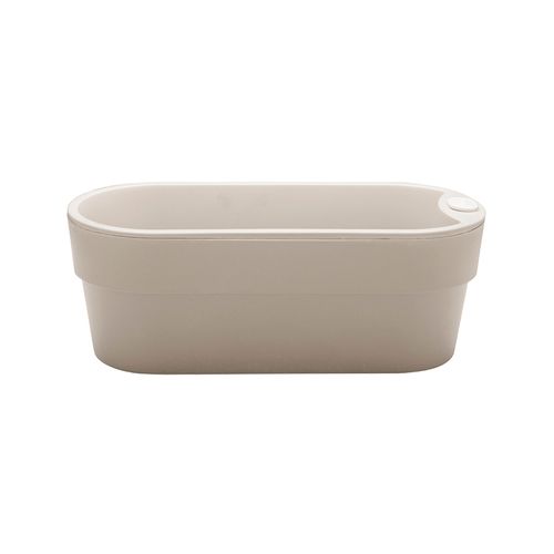 Vaso Duplo Ou Autoirrigavel Bege HT180