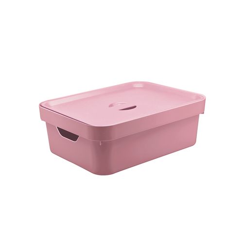Caixa OU Cube Org C/Tampa 36,5x27,5x13 CC350 M Rose