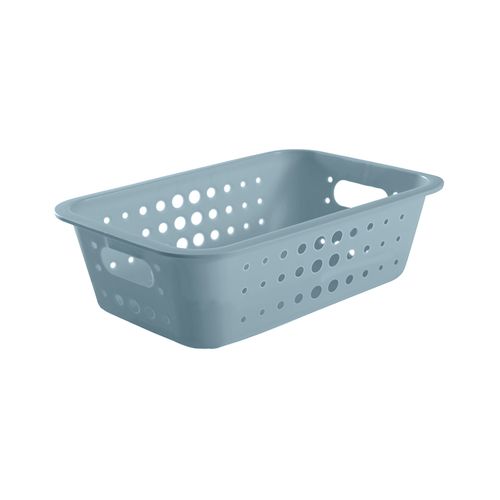 Cesta OU Org. 29x19,5x8,5cm M Baixa CO420 3,3 Litros Chumbo