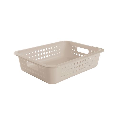Cesta OU Org. 41x31x16,5cm G Alta CO450 14,5 Litros Bege