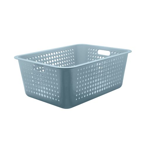Cesta OU Org. 56x41x22cm Maxi CO460 40 Litros Chumbo