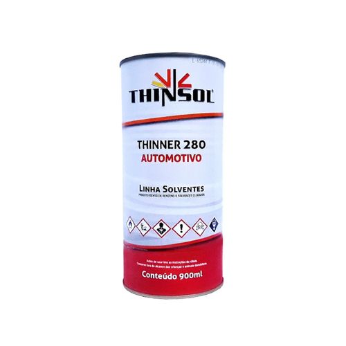 Thinner Thinsol 280 0,9 Litros para Seladora