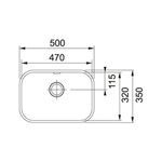 cuba-franke-simples-1-47x32x15-po-s-v-35-12812-12813-010868-010868