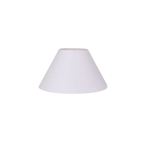 Cúpula Primor para Abajur 15x40x23,5cm Branca — Ref. P452