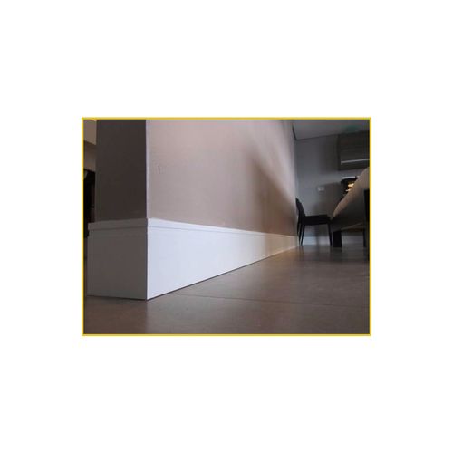 Rodapé Santa Luzia 2400x100x16mm 457 Branco