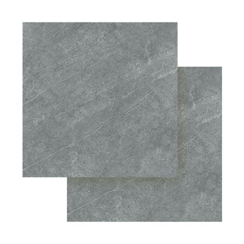 Piso Porcelanato Savane 91x91 Piasentina Grafite Retificado