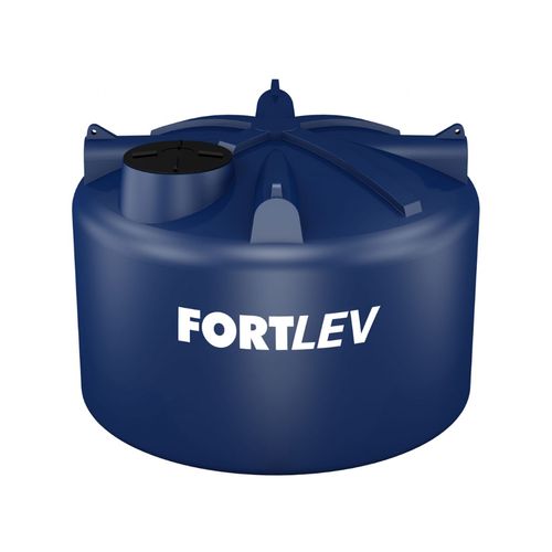 Tanque Fortlev 15.000 Litros Polietileno com Tampa Rosca A2,20XD3,20
