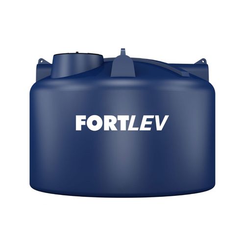 Tanque Fortlev 15.000 Litros Polietileno com Tampa Rosca A2,20XD3,20