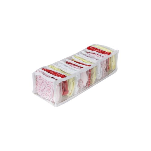 Organizador de Gaveta Secalux 461080 12x10x35cm Transparente