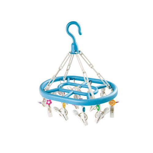Mini Varal Secalux 411100 Happy Days Oval com 16 Prendedores