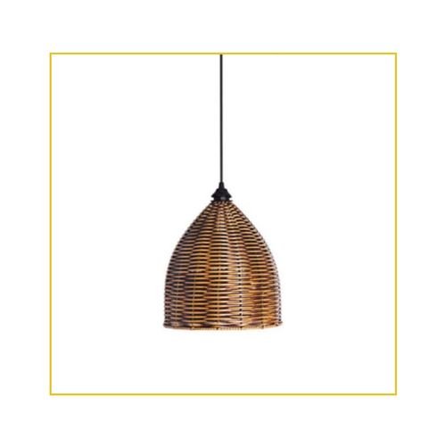 Pendente Primor Baianinha Grande Betume 1022 1XE27 60W 5701