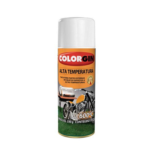 Spray Colorgin Alta Tempuratura Branco 350ml 5724