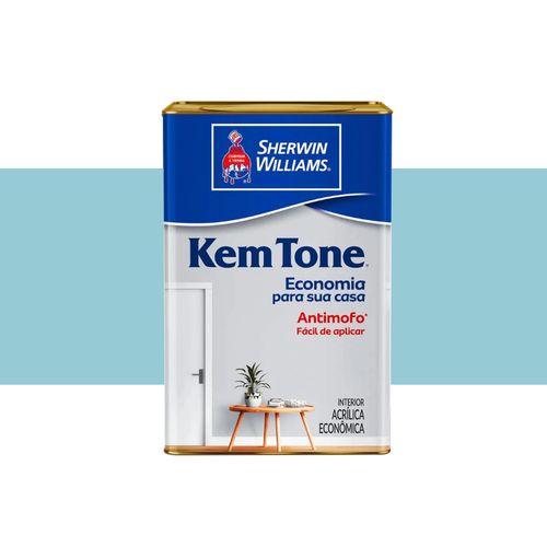 Tinta Sherwin Williams Kemtone Fosco Azul Ceu 18 Litros 2720906