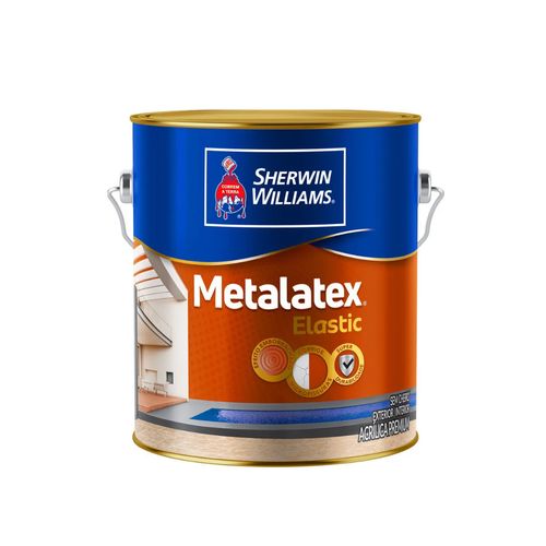 Tinta Sheriwn Williams Metalatex Elastic Acetinado Branco 3,6 Litros 7290001