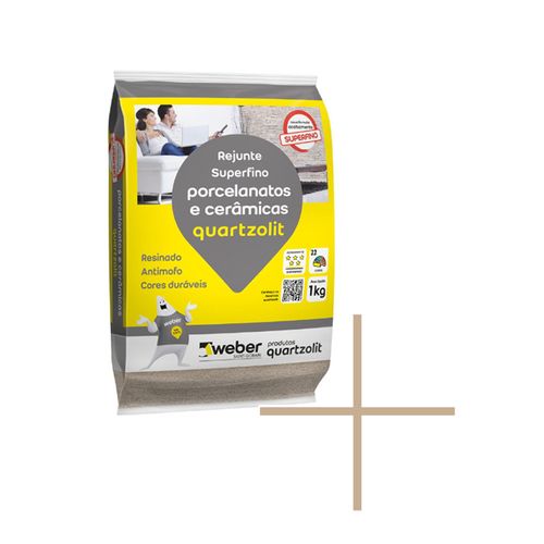 Rejunte Quartzolit Porcelanato 1Kg Cortica 0110.00146.0015FD