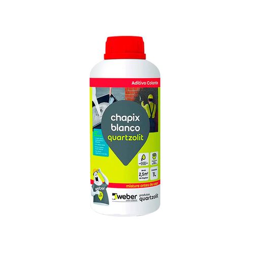 Adesivo Quartzolit Chapix para Argamassa 1 Litro 31372.14.33.042