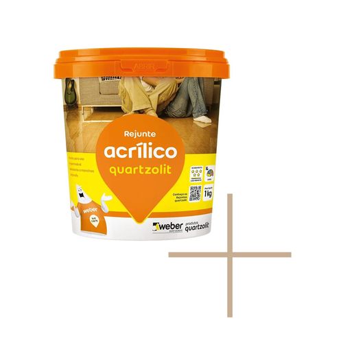Rejunte Quartzolit Acrilico 1KG Cortica 0286.00146.0006CX