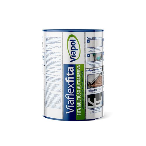 Fita Viaflex Sleeve Aluminio 20cmx10mt V0616253