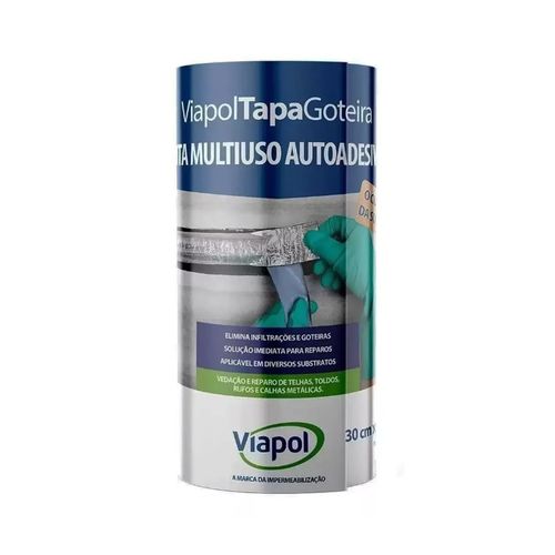 Fita Viapol Tapa Goteira Sleeve 30cmx10m V06113235