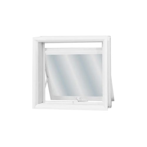 Vitrô MGM 60x60x12Cm Branco Maxim-Ar sem Grade 24052 Sem Vidro - Aço
