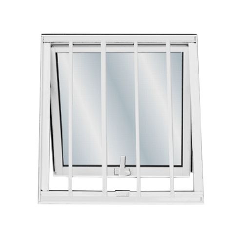 Vitro MGM 40x60x4,5Cm Branco Soft MX-AR com Grade ID 118879 - Alumínio