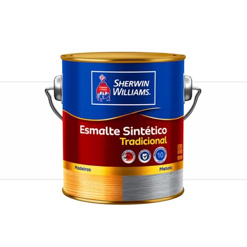 Tinta Sherwin Williams Metalatex Esmalte Sintentico Acetinado Branco 3,6 Litros 7320001