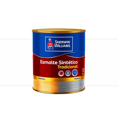 Tinta Sherwin Williams Metalatex Esmalte Sintentico Fosco Branco 0,9 Litros 7330002