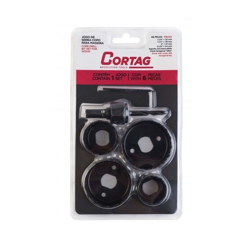 Jogo Serras Copo Cortag 6 pecas 60234