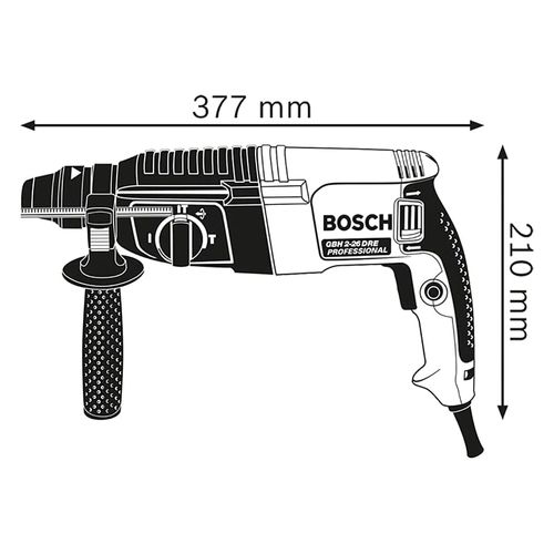 Martelete Bosch GBH 2-26DRE 127V 06112537D0-000 800W