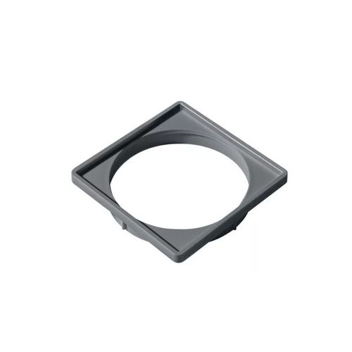 Porta Grelha Astra 10,2x10,2cm Quad.Cinza PG2