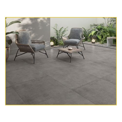 Piso Cerâmico Supreme 75X75 Concret Gray Retificado RU575005 - LE