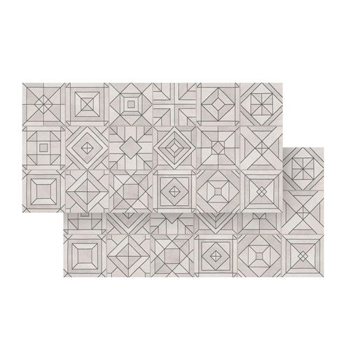 Piso Porcelanato Helena 62X121 Outline Esmaltado Retificado HVA 120.123