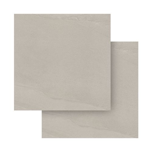 Piso Porcelanato Eliane 90x90 Khali Gris Acetinado Retificado 8049691