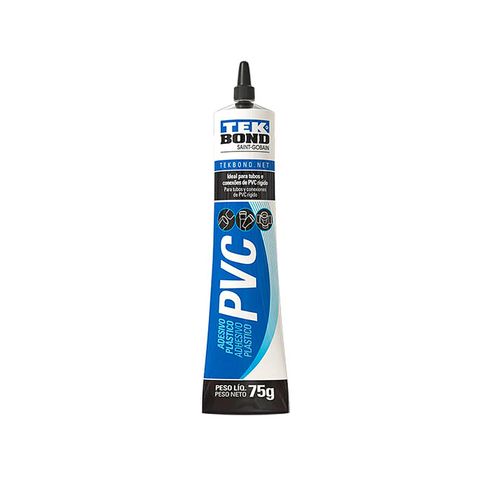 Adesivo Tek Bond Plástico PVC 75 Gramas 24101007500