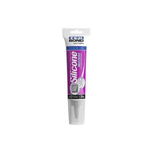 Silicone Tek Bond Acetico Multiuso 50Gr Transp 22031008100